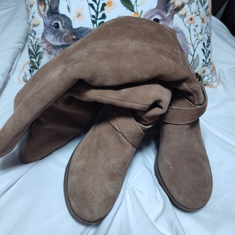 Aldo Women's Brown Suede Platform Shoes